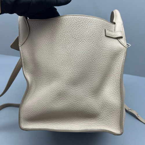Celine Small Big Bag Grained Calfskin Natural Tan Celine Small Big Bag Grained Calfskin Natural Tan