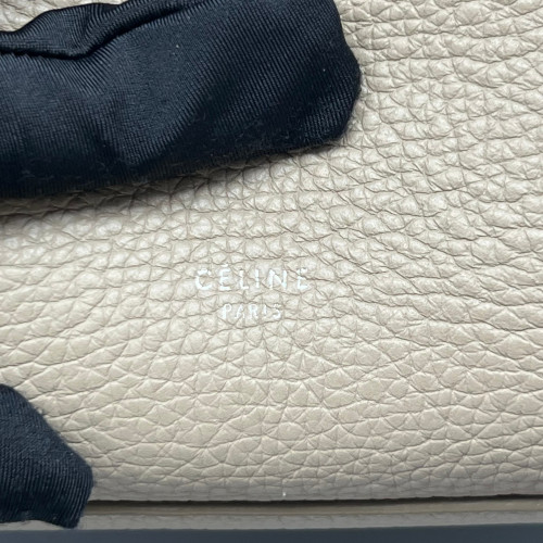 Celine Small Big Bag Grained Calfskin Natural Tan Celine Small Big Bag Grained Calfskin Natural Tan
