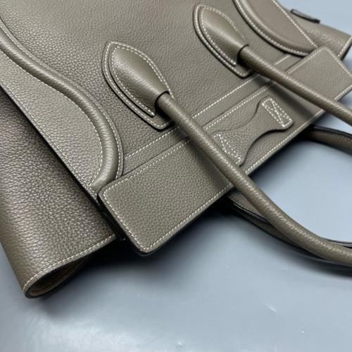 Celine Micro Luggage Calfskin Grey
