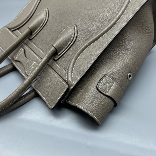 Celine Micro Luggage Calfskin Grey