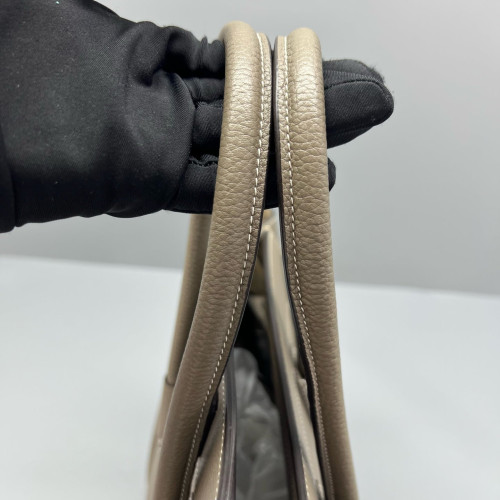 Celine Micro Luggage Calfskin Grey