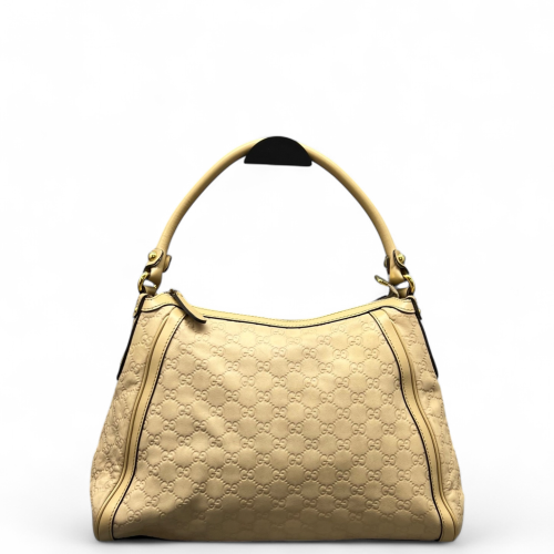 Gucci Shoulder Bag Guccissima Natural Tan