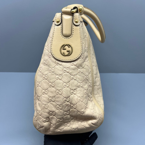 Gucci Shoulder Bag Guccissima Natural Tan