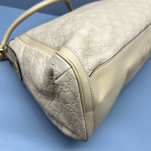 Gucci Shoulder Bag Guccissima Natural Tan
