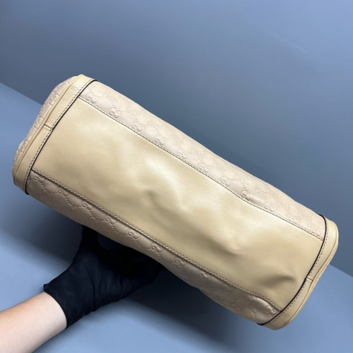 Gucci Shoulder Bag Guccissima Natural Tan