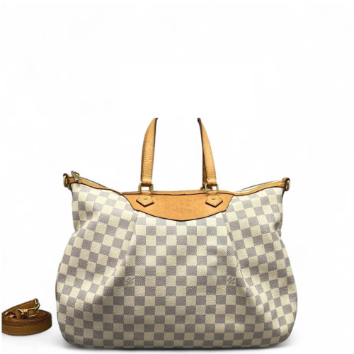 Louis Vuitton Siracusa GM Damier Azur White