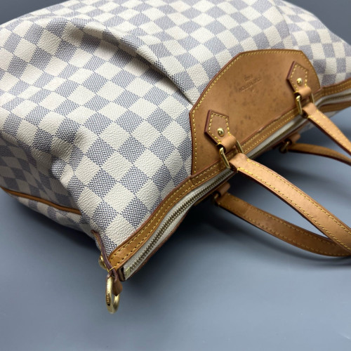Louis Vuitton Siracusa GM Damier Azur White