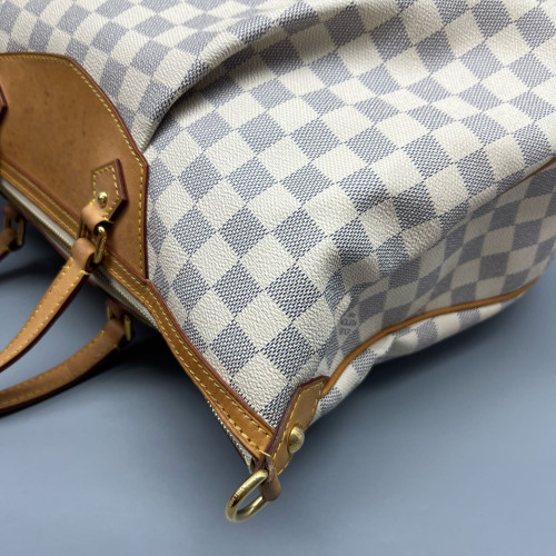 Louis Vuitton Siracusa GM Damier Azur White
