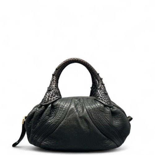 Fendi Spy Bag Calfskin Black