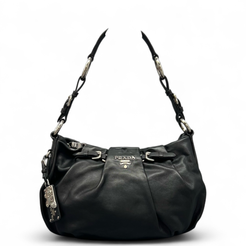 Prada Tote Bag Calfskin Black