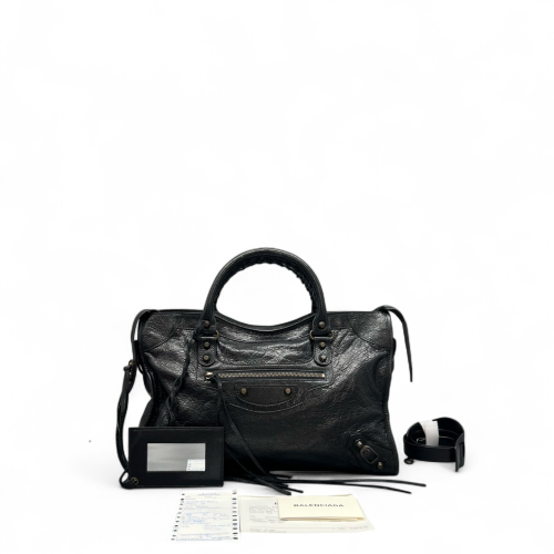 Balenciaga Medium City Calfskin Black