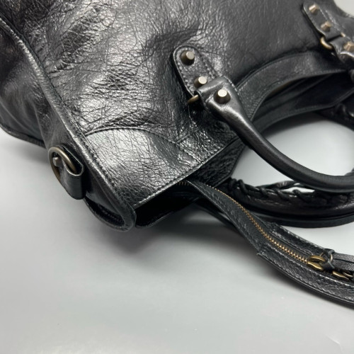 Balenciaga Medium City Calfskin Black