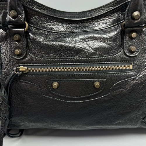 Balenciaga Medium City Calfskin Black