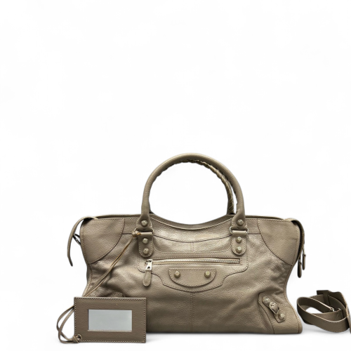 Balenciaga Large City Calfskin Grey