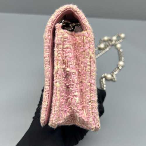 Miu Miu Shoulder Bag Woolen Pink