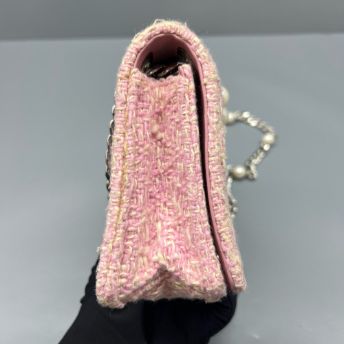 Miu Miu Shoulder Bag Woolen Pink