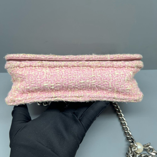 Miu Miu Shoulder Bag Woolen Pink