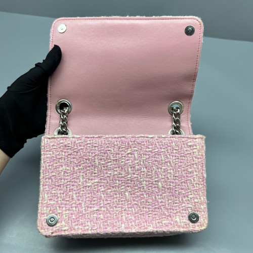 Miu Miu Shoulder Bag Woolen Pink