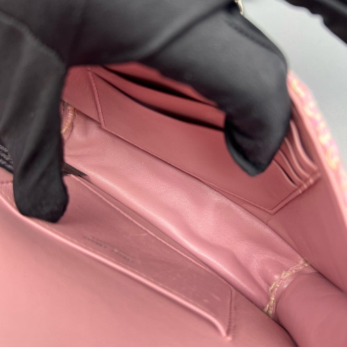 Miu Miu Shoulder Bag Woolen Pink
