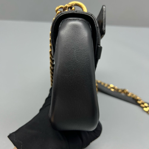 Louis Vuitton New Wave Chain Bag PM Calfskin Black