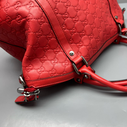 Gucci Shoulder Bag Guccissima Red