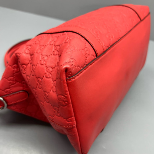 Gucci Shoulder Bag Guccissima Red