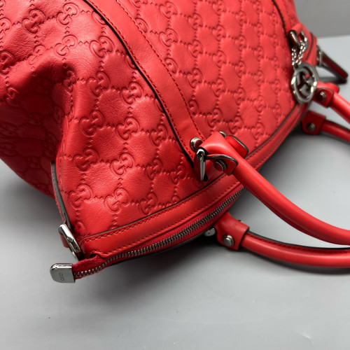 Gucci Shoulder Bag Guccissima Red