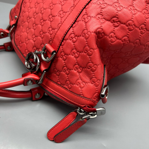 Gucci Shoulder Bag Guccissima Red