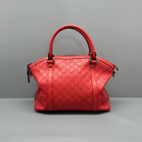 Gucci Shoulder Bag Guccissima Red