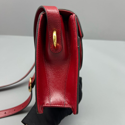 Gucci Shoulder Bag Calfskin Red Gucci Shoulder Bag Calfskin Red