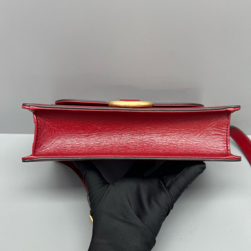 Gucci Shoulder Bag Calfskin Red Gucci Shoulder Bag Calfskin Red