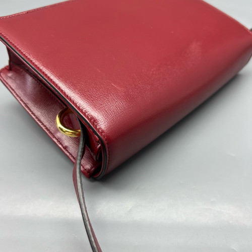 Gucci Shoulder Bag Calfskin Red Gucci Shoulder Bag Calfskin Red