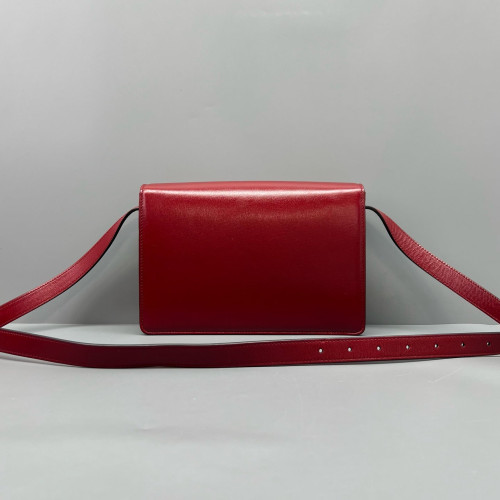 Gucci Shoulder Bag Calfskin Red Gucci Shoulder Bag Calfskin Red