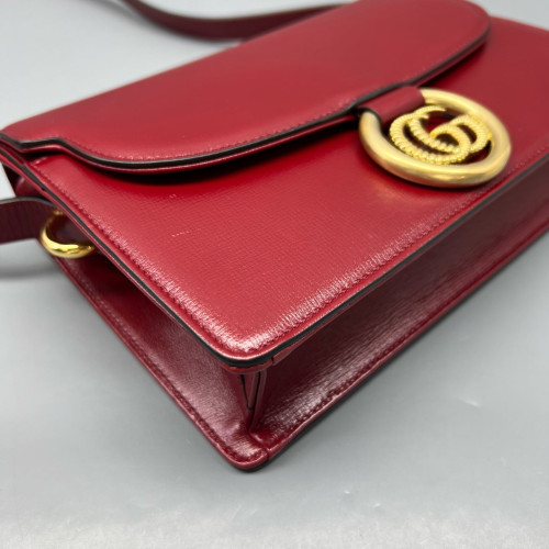 Gucci Shoulder Bag Calfskin Red Gucci Shoulder Bag Calfskin Red
