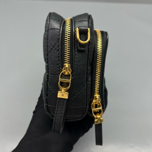 Dior Camera Case Calfskin Black
