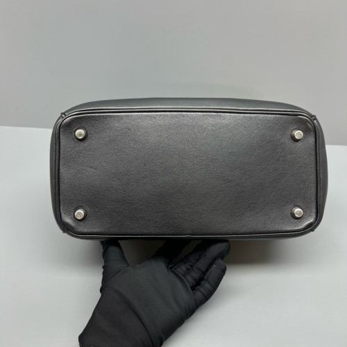 Dior Small Be Dior Flap Calfskin Black Yellow