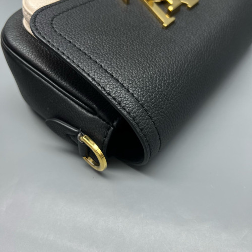 Louis Vuitton Lockme Tender Calfskin Black White