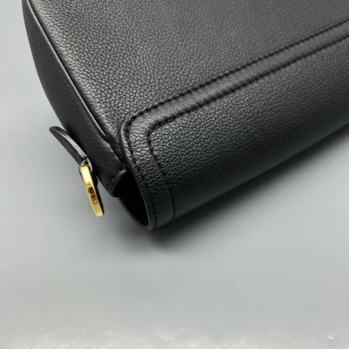 Louis Vuitton Lockme Tender Calfskin Black White