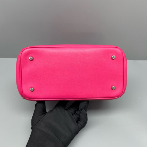 Dior Mini Be Dior Flap Calfskin Magenta