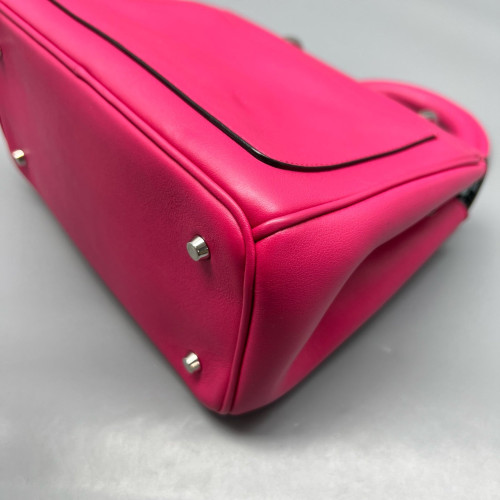 Dior Mini Be Dior Flap Calfskin Magenta