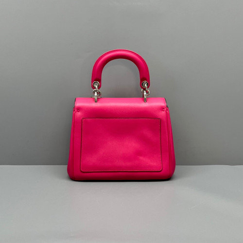 Dior Mini Be Dior Flap Calfskin Magenta