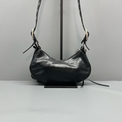 Balenciaga Le Cagole Xs Arena Lambskin Black