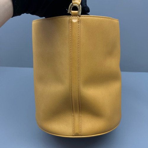 Celine Bucket 16 Bag Calfskin Yellow