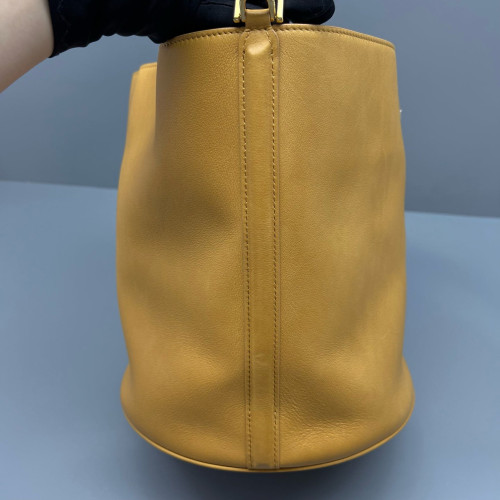 Celine Bucket 16 Bag Calfskin Yellow