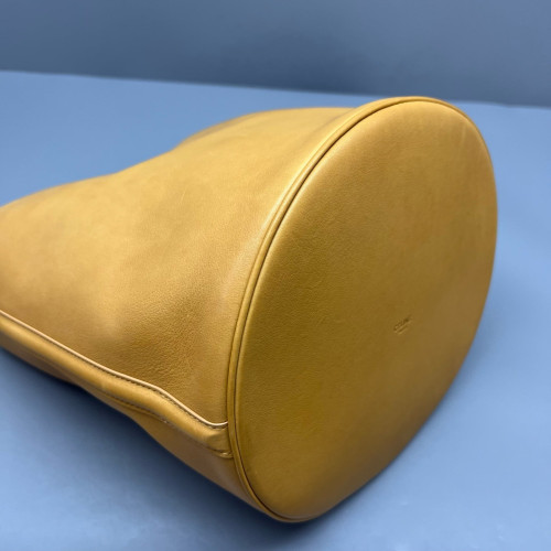 Celine Bucket 16 Bag Calfskin Yellow
