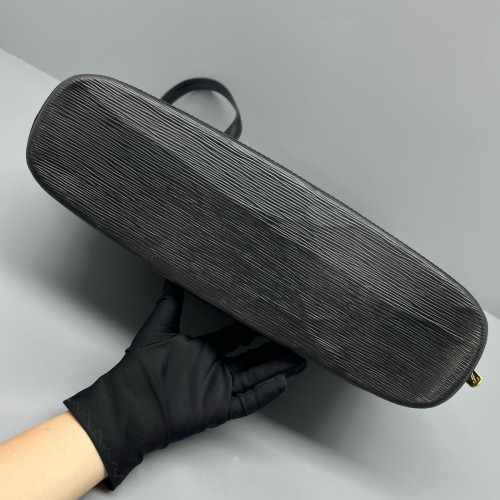 Louis Vuitton Shoulder Bag Epi Black