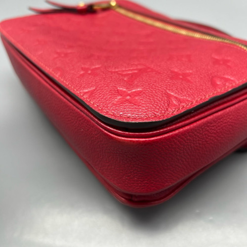 Louis Vuitton Pochette Metis Monogram Empreinte Red