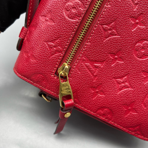 Louis Vuitton Pochette Metis Monogram Empreinte Red