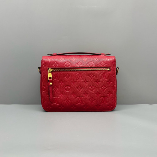 Louis Vuitton Pochette Metis Monogram Empreinte Red