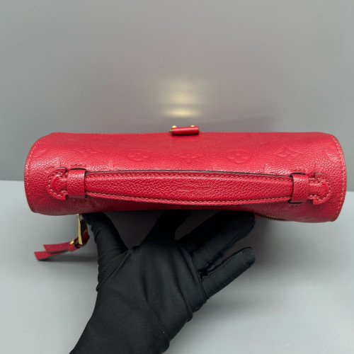 Louis Vuitton Pochette Metis Monogram Empreinte Red
